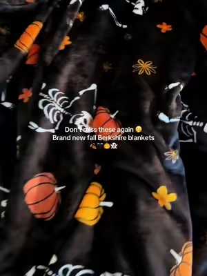 🍁 If you missed the first drop… don’t make the same mistake twice…🤎✨ QVC just released brand new fall Berkshire blanket prints, and if they’re anything like the first collection, they won’t be around for long-they sold out before July even ended🫣🍂 They’re unbelievably soft, gift-worthy, and one of those purchases you’ll end up wanting in every room of the house. Cozy season officially starts now😌☕️🕯️📚 #blanket #berkshireblanket #throwblanket #falldecor #halloweenblanket 