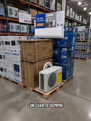 ¿Un sistema mini split completo por menos de $400?!#MiniSplit #AireAcondicionado #EnfriamientoHogareño #CalefacciónYRefrigeración #HallazgoDeAlmacén  