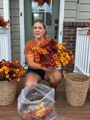 My Porch Is Ready for Fall 🍁#fyp #tiktokshop