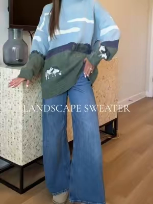 When the boring sweaters aren’t cutting it this fall & winter  #sweater #falloutfitinspo #oversizedsweater #winteroutfit #cozyoutfit 