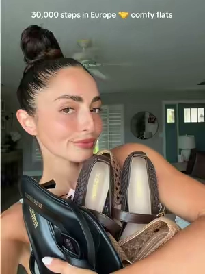 Euro ready! Comfiest  shoes !! Brought these slots with me to Europe last summer, best decision ever!! So comfy and cute @Cushionaire 