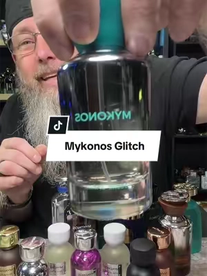 Mykonos is now back in stock they sold out fast last time. #mykonos #glitch #fragrance #fragrancetiktok #TikTokShopCreatorPicks @BeautyHouse US @Mykonos USA @Mykonos 