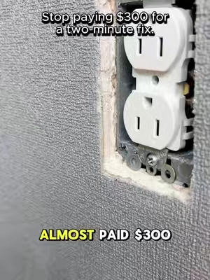 Stop paying $300 for a two‑minute electrician call. Fix recessed outlets yourself with stackable spacers—snap, stack, slide, screw. Perfect for backsplashes or settling walls. Leaves outlets rock‑steady like new.#SummerVibes #DealsForYouDays #DIY #HomeImprovement #ElectricalTips   