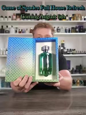 The new @Game Of Spades Full House Refresh is coming August 6th! #fragrance #perfume #cologne #fragrancetiktok #perfumetiktok 