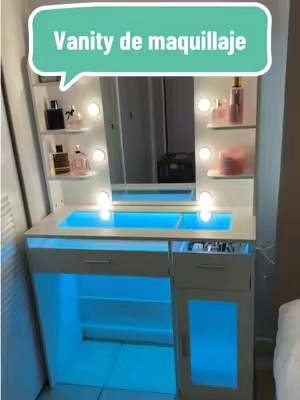 Vanity. #maquillaje #vanity #makeup #vanitymirror #TiktokShopSummersale 