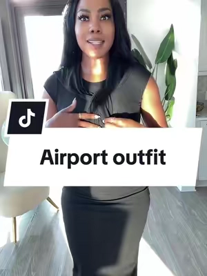 Quick and easy, just how I like it! 😍😍😍 #airportoutfit 