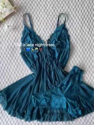 A little sexy nightgown for sleepwear!!! >>> anyway it's so soft and smooth!!! #nightdress #nightgown #sleepwear #tiktokshopblackfriday #dealsforyoudays
