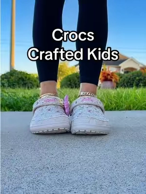 Crocs crafted clogs for kids and now we can match with our little ones 💖 #crocs #crocscrafted #crocscraftedclogs #kidscrocs #tiktokshopcreatorpicks @Crocs 