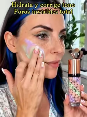 Prebase 3en1 SPF50+ borra poros y unifica tu piel  #tiktokshop #fyp #makeuptutorials #tiktokshopstockupK+B