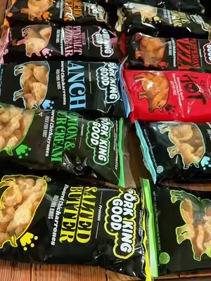 Pork King Good PORK RINDS #porkkinggood #porkrinds #tiktokshopcreatorpicks #tiktokshopsummersale #keto 