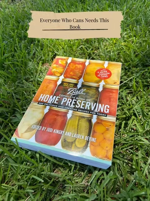 Make Jams, Pickles, Salsa & More at Home! 400+ recipes! #canning #recipebook #homestead @Book & Mortar 