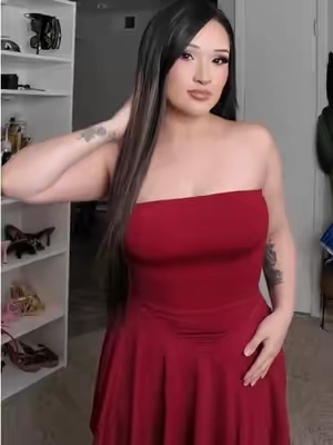it’s giving 🍷🥀 I love me a simple dress that I can style! & it’s affordable comes in many different colors & sizes 😍 #backlessdresses #summerdresses #reddress #fy 