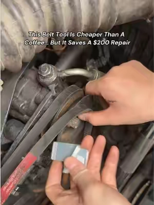 Install stretch belts easier without struggling with tight spaces. This automotive belt installation tool helps align and install stretch belts smoothly for DIY repairs, garages, and vehicle maintenance.stretch belt installer, serpentine belt tool, belt installation tool, automotive repair tools, car maintenance tools, mechanic tools#SummerVibes #DealsForYouDays #AutoTools #CarRepair #DIYAuto 