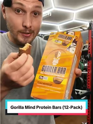 I’ve had a lot of protein bars, and these are easily some of the best. They taste more like a candy bar than something packed with protein, which makes hitting your protein goal a whole lot easier. If you’re tired of dry, chalky bars, these are worth trying. #TikTokShopCreatorPicks #tiktokshopsummersale #GorillaMind #ProteinBar #HighProtein