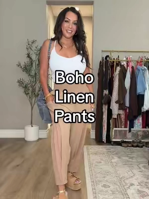 #linenpants #summeroutfit #vacationwear #TikTokShopCreatorPicks #tiktokshopbacktoschool  