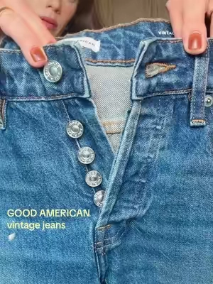 They’re so perfect 👖🪽 @GOOD AMERICAN 