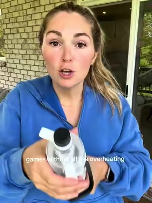 Misting water bottle? Freaking genius 