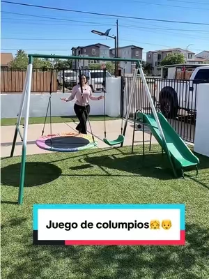 Respuesta a @deyanari La diversión para tus hijos estos columpios estan a muy buen precio #swingset #swingsets #backyardforkids #columpios #tiktokshopcreatorpicks