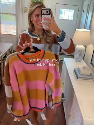 SOO many cute new colors!😍 quality is 10/10- there's a reason why the reviews are so amazing! Cannot wait to style these into fall and layer with them! 🤎🩵 Wearing size medium, they run oversized! #f#fallfashionl#lookforlessp#pinterestoutfitb#boujeeonabudgetb#backtoschooloutfit
