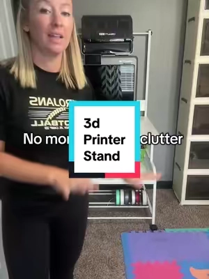 This stand is so neat! Solved so many problems #3dprinter #3dprinting #3dprint #3dprinterstand #tiktokshopcreatorpicks 