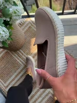 Skechers Air-Cooled Memory Foam Slip-On Loafers Make Every Step Feel More Comfortable #Skechers #AirCooledMemoryFoam #SlipOnLoafers #ComfortShoes #CasualStyle 