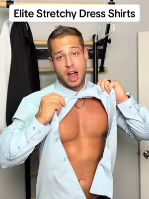 They don’t feel cheap. They’re not thin, but they feel amazing and make you feel like 1 million bucks. #dressshirt #stretchy #mensfashiontips #mensclothing #onsale 