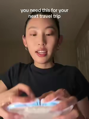 never going on a trip without this #ledmirror #lightuptravelmirror #travelessentials #foldablemirror #lightupmirror 
