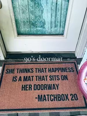 This seriously just gives me a boost of dopamine when I walk on my front porch! #90s #nostalgia #summermusthaves #tiktokshopsummersale #tiktokshopbacktoschool 