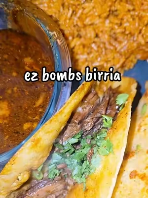 @EZ Bombs birria comes out so flavorful and tender. 💯🔥🤤 #birria #spicebomb #quesabirria  #easydinnerideas #mexicanfood 