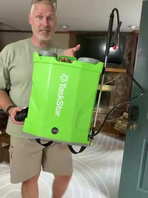 TaskStar 4 Gallon Electric Backpack Sprayer #ElectricBackpackSprayer #LawnCareTools #GardenSprayer #PestControlTools #TikTokShopCreatorPicks @TaskStar store 