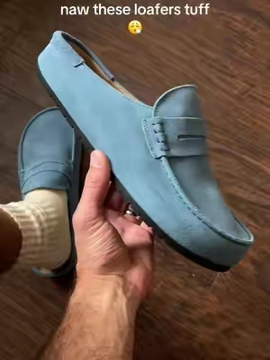 I suggest sizing down a full size with these suede loafers. These look and feel just like the Naples #loafers #suedeloafers #shoes 