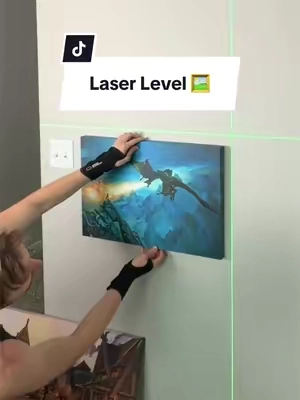 This is a cheat code 🤝 #laserlevel #remodel #tools #ocd #fanttik 