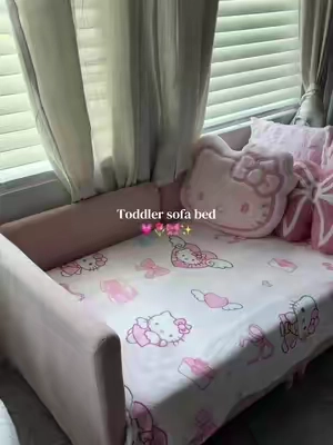 Love it 🎀#toddlerbed #sofabed #girlmom #tiktokshop #MomsofTikTok 
