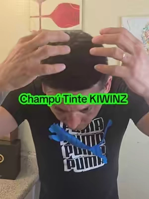 Champú Tinte KIWINZ 5 en 1 no mancha la piel. #tiktokshopsummersale #shampoo #tinte #paratiiiiiiiiiiiiiiiiiiiiiiiiiiiiiii #parati 