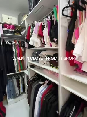best decision I could’ve made for my closet ##walkincloset##cyclysio