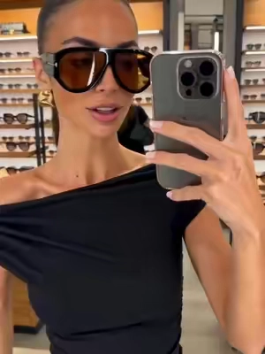 Estos lentes hacen que cualquier outfit se vea mucho más caro. 🖤 #LentesDeSol #ModaAsequible #OutfitInspo #TikTokShopUSA #estilolatino 