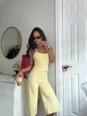 New matching set #matchingset #yogaset #gauchos #capris 