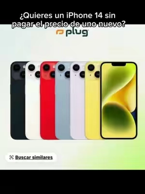 iPhone 14 renovado y desbloqueado, disponible en varios colores y con garantía de un año. Una opción práctica para cambiar de teléfono y ahorrar frente al precio de uno nuevo. 📱✨ #PlugNewArrivals #iPhone14 #iPhoneRenovado #TikTokShop #ParaTi