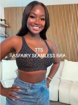 Seamless bra for the win 🔥. I’m wearing a size medium. #asfairybra #bras #seamlessbra 