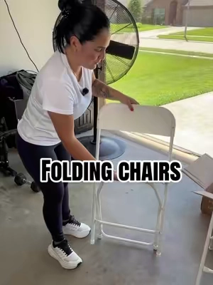 La solución práctica para cuando necesitas asientos extra sin sacrificar espacio. 🪑 Cómodas, resistentes y muy fáciles de guardar o llevar a cualquier reunión, picnic o evento en casa." #tiktokshopsummersale #FoldingChairs #HomeEssentials #OutdoorFurniture #PatioLife 