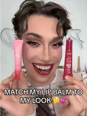Replying to @jcharlescore Help me CHOOSE which lip balm to wear for my look? 🤔💕 #painted #lipbalms #makeup 