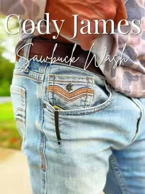 These light wash Cody James jeans from Boot Barn are the perfect mix of rugged and everyday style. 👖 The relaxed, broken-in look pairs effortlessly with boots or sneakers, making them an easy grab for work, date night, or the weekend. If you’re looking for jeans that look good and feel even better, don’t sleep on these! 🤠🔥 #codyjames #men #mensjeans #bootbarn #mensfashion @Nimrods_habitat 