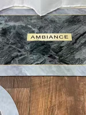 Juego de 2 piezas: alfombrilla de baño antideslizante de secado rápido y perfil fino (0,1 pulgadas), absorbente y decorativa; ideal para la entrada del baño o la zona del lavabo.#tiktokchopsummersale#