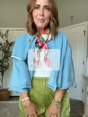 Such a cutie denim jacket/fall piece! 