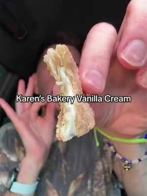 Karen’s Bakery Vanilla Cream puff pastry. 