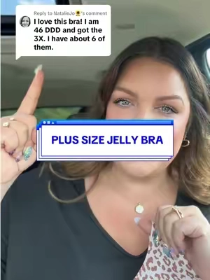 Replying to @NatalieJo🌻 looove that it comes up to size 6XL! 🥰 #jellybra #plussizebra #wirelessbra #brareview #comfortablebra 
