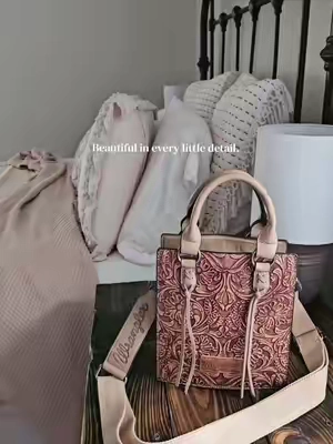 The prettiest finishing touch to any outfit. #WesternStyle #WranglerBag #WesternFashion #EverydayBag #TikTokShopFinds 