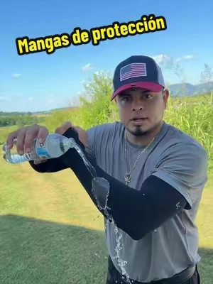 Paquete de 2 mangas de enfriamiento para brazos con protección solar UPF 50+compresión deportiva y protección contra los rayos UV #mangas #armsleeve #upf50 #sunprotection #uv 