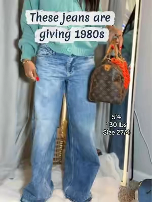 The perfect slouchy jeans from Gap are giving all the retro '80s and '90s vibes. These relaxed-fit jeans are effortlessly cool, super flattering, and easy to style. Dress them up with heels and a blazer or keep it casual with sneakers and a tee. If you're looking for the best vintage-inspired denim, these Gap slouchy jeans are a must-have. #GapJeans #SlouchyJeans #RetroStyle #80sFashion #90sStyle    