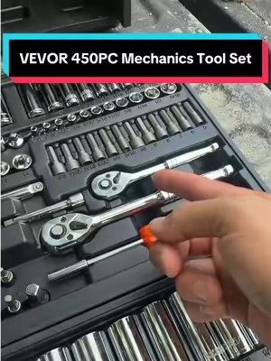 VEVOR 450PC Mechanics Tool Set #mechanic #toolset #mobilemechanic #carenthusiast #automotive  